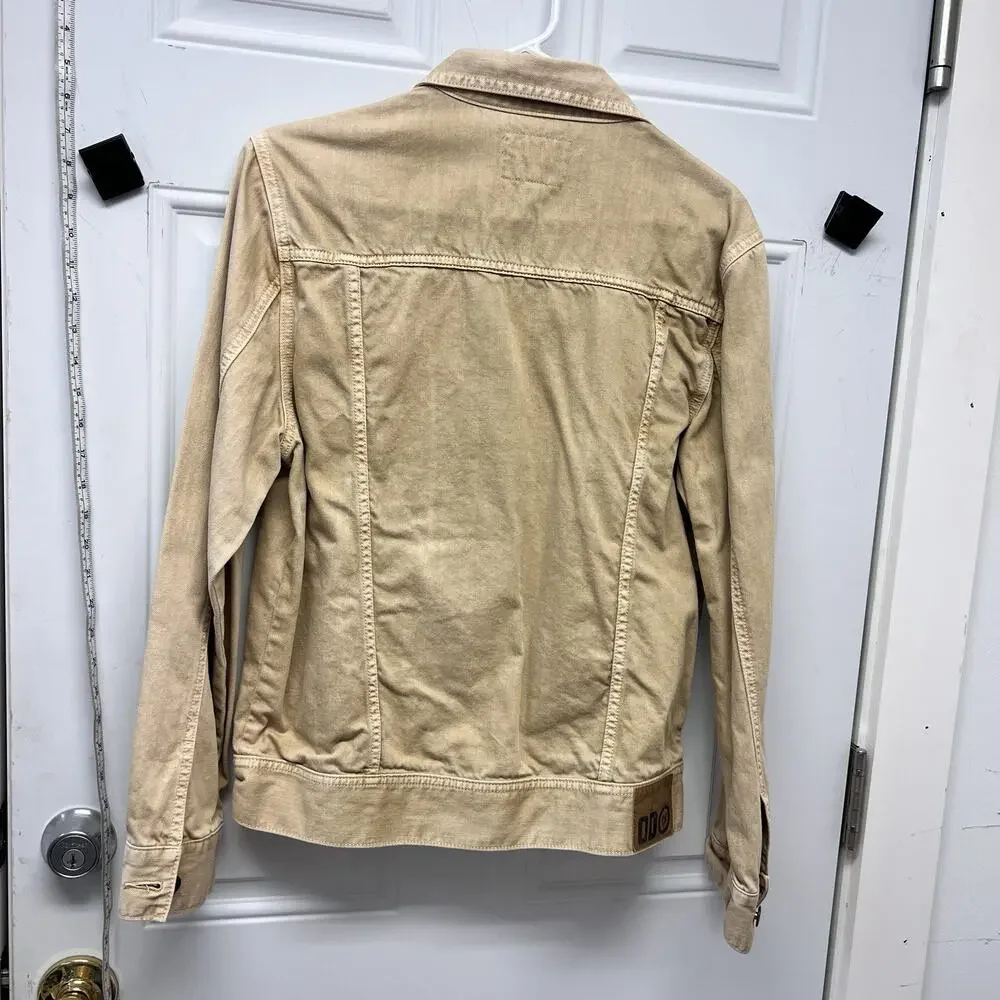 QUALITY DURABLES Jean Jacket - Size S - Y2K Streetwear Workwear INDIE NOC3831